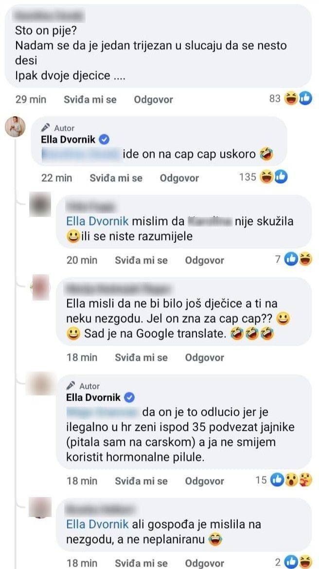 Ella Dvornik otkrila: 'Charles će ići na zahvat jer je u Hrvatskoj ilegalno da podvežem jajnike...'