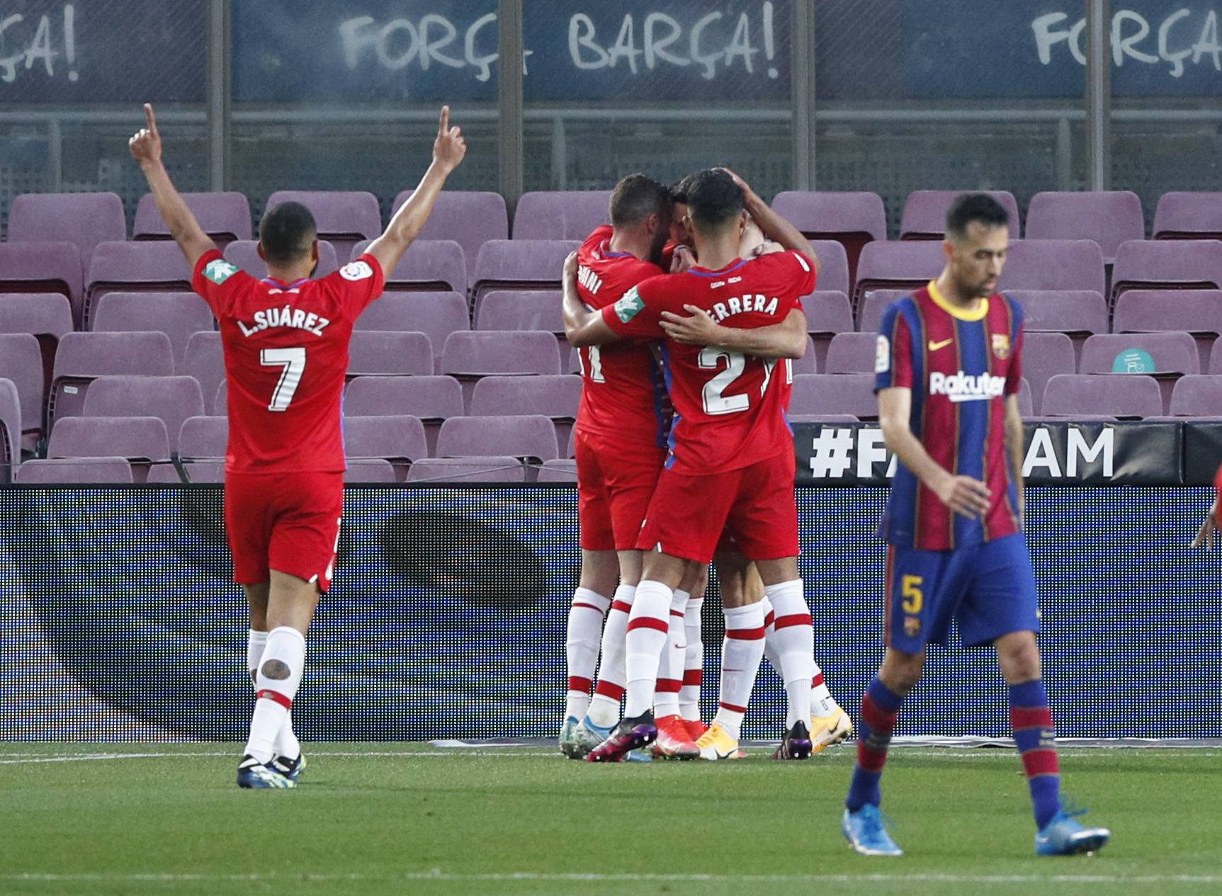 La Liga Santander - FC Barcelona v Granada