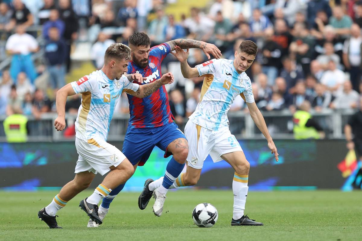 VIDEO Rijeka - Hajduk 1-0, sažetak, Jadranski derbi HNL-a