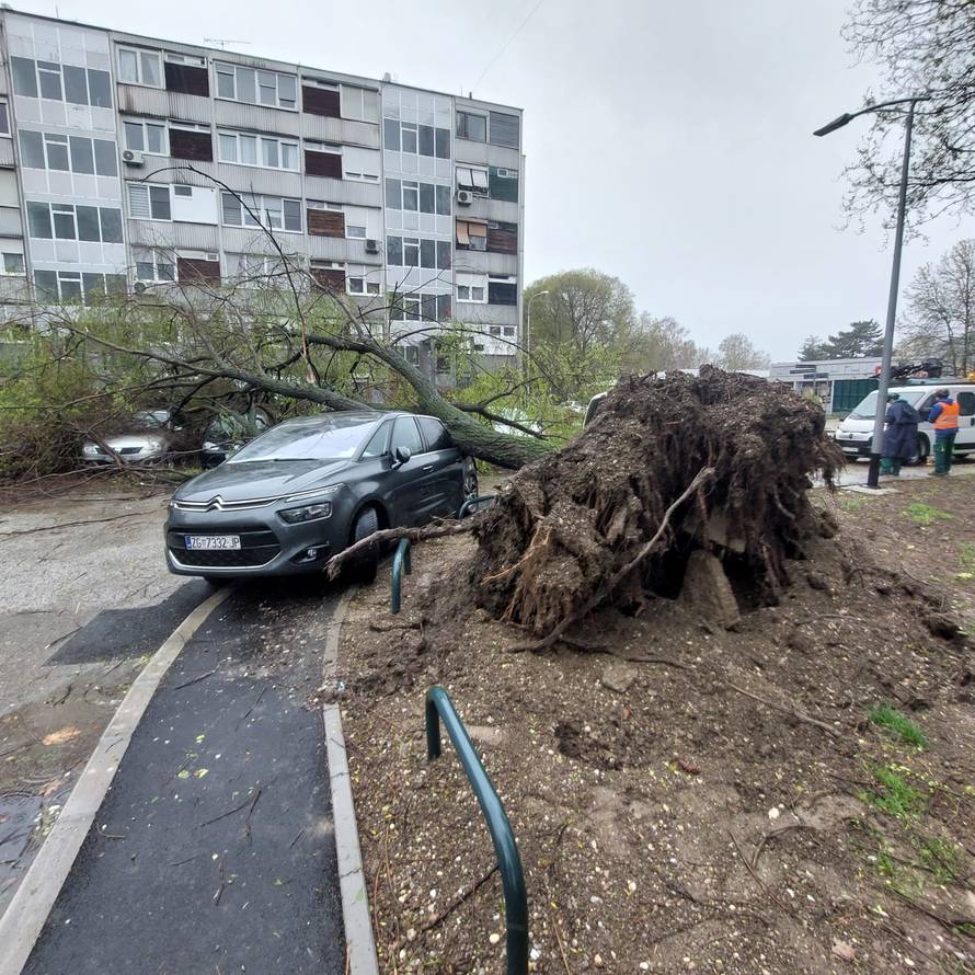 Evo koliko su vatrogasci imali intervencija zbog oluje