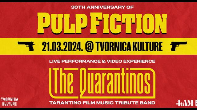 Pulp Fiction slavi 30. rođendan u Tvornici Kulture