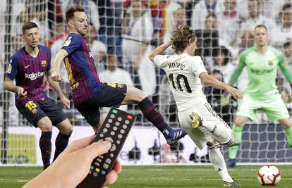 Raketa na Modrića: Evo gdje gledati utakmicu Barce i Reala