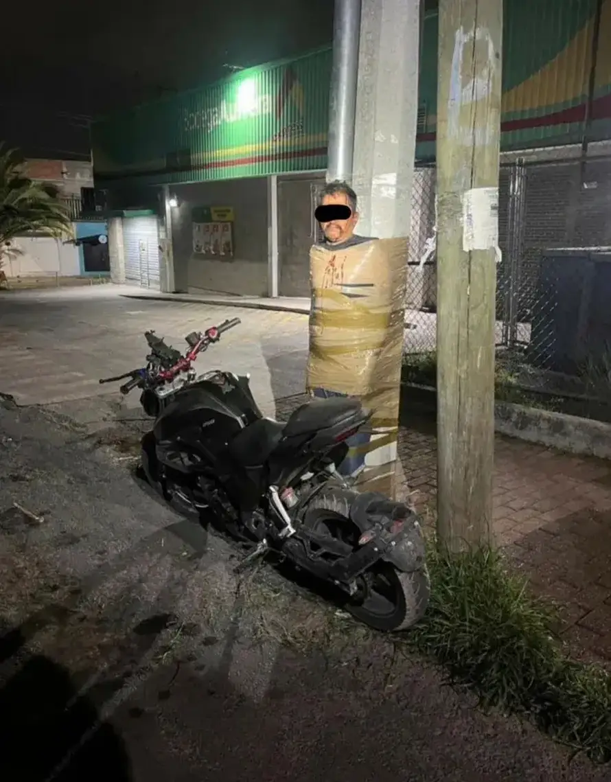 TRAŽI SE BATMAN Policija lovi osvetnika koji kradljivce motora veže za stup: 'Crta im i brkove'
