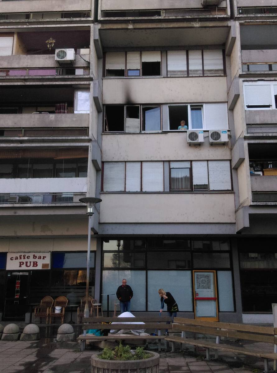 Planuo stan na zagrebačkom Prisavlju: Kriv je kratki spoj?