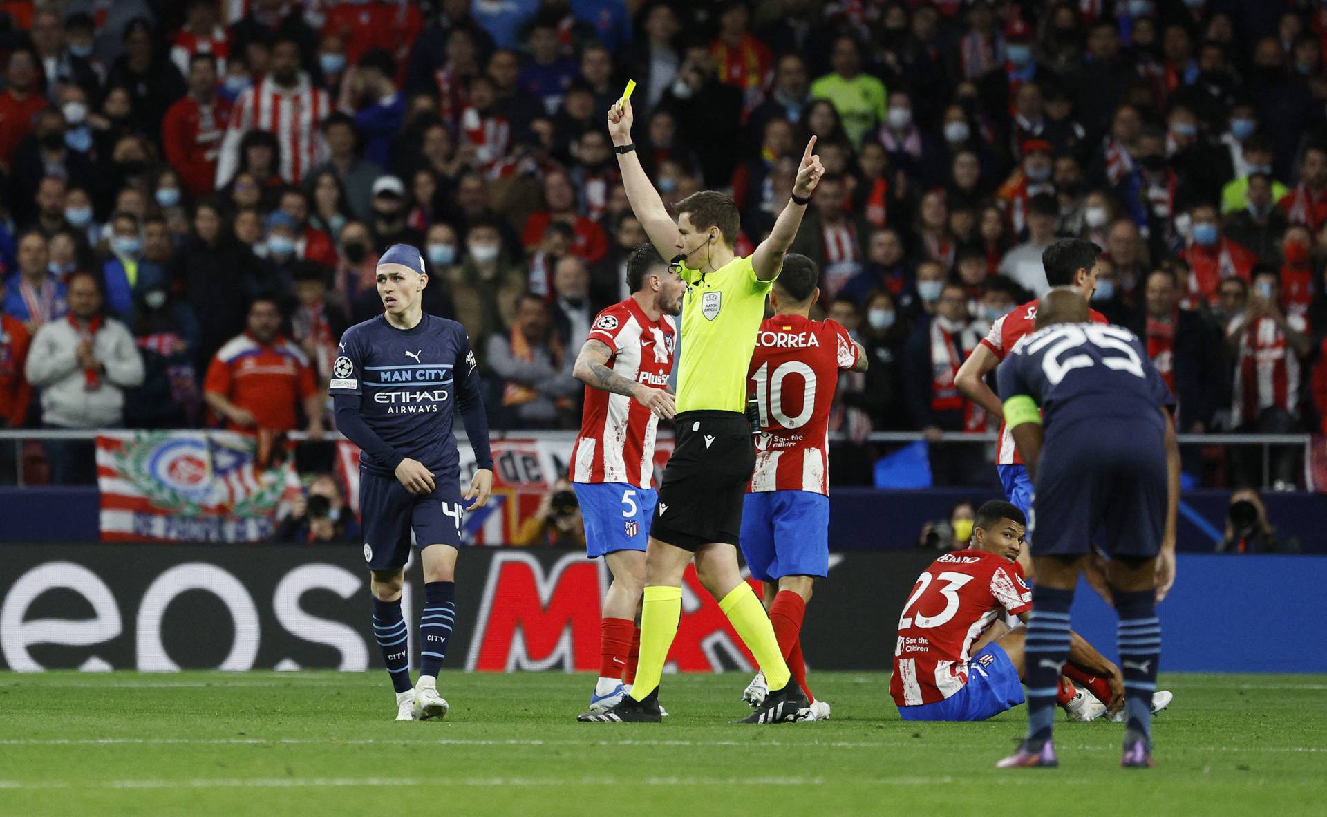 Champions League - Quarter Final - Second Leg - Atletico Madrid v Manchester City