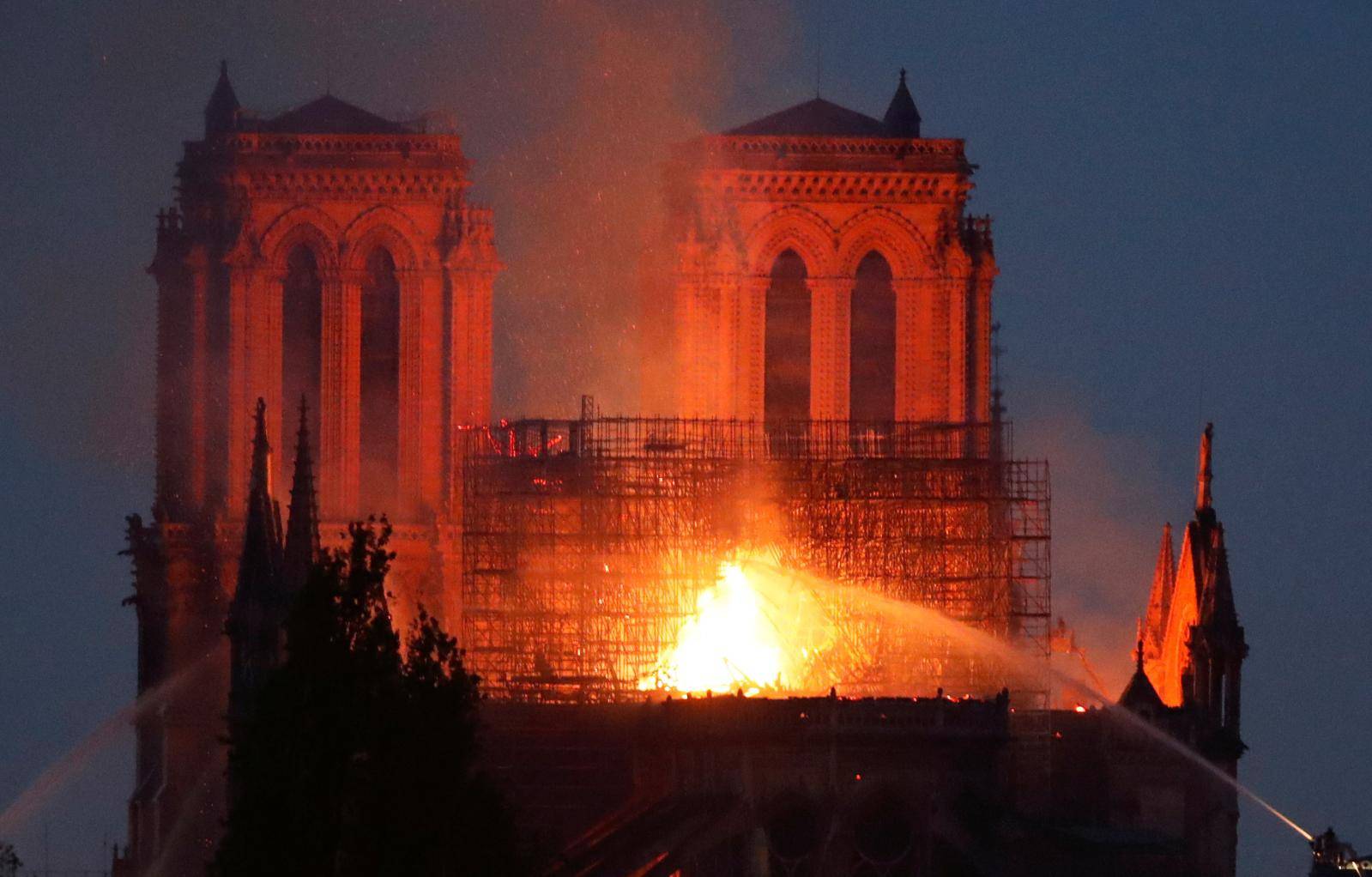 Fire at NotreÂ DameÂ Cathedral in Paris