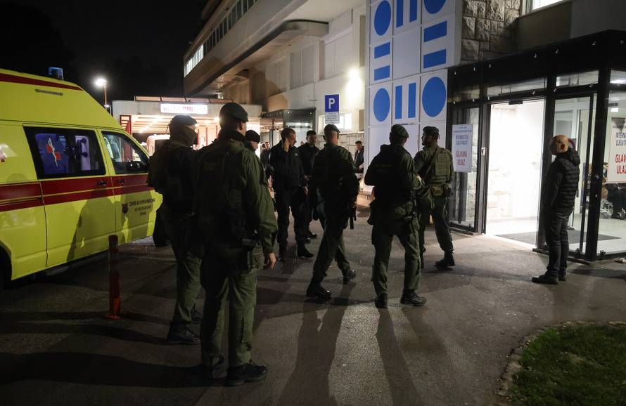 Požar u splitskom zatvoru, zatvorenici dolaze na hitni prijem u Firule