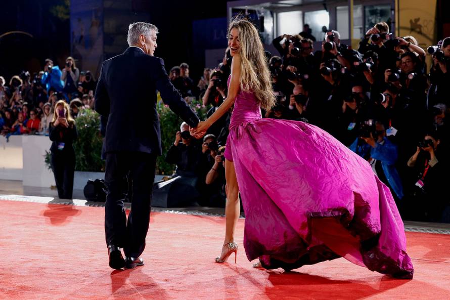 82nd Venice Film Festival - screening of the movie "Jay Kelly" in competition