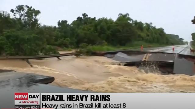 Brazil: Obilne kiše, 10 mrtvih. Guverner: Povijesna katastrofa
