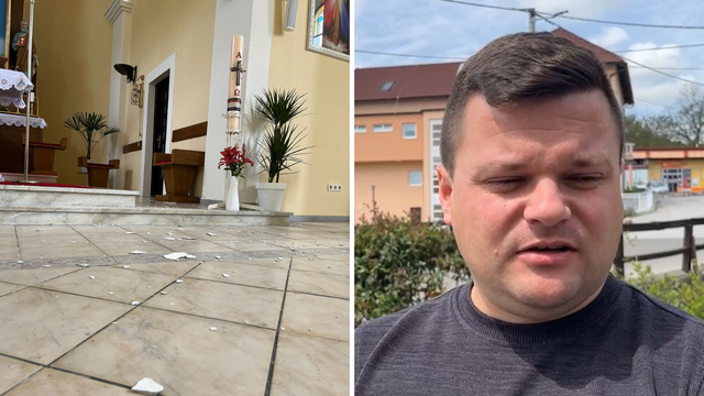 U snažnom potresu u Rakovici oštećene zgrada općine i crkva. Načelnik: 'Treslo je 15 sekundi'
