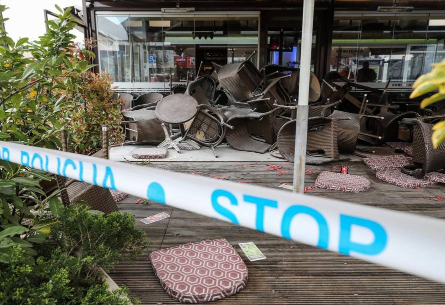 Zagreb: NavijaÄi Dinama i Torcide sukobili se u kafiÄu Innotesco na TreÅ¡njevaÄkoj trÅ¾nici