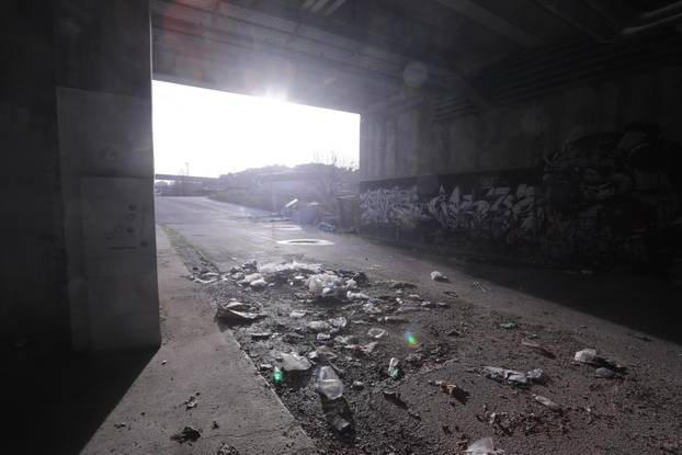 Split: Spaladium arena, ruglo grada pod Marjanom