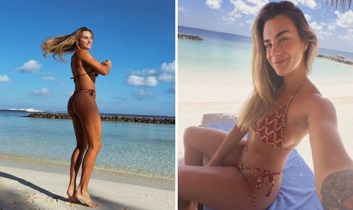 FOTO Gem, set, meč i - tangice! Najbolja tenisačica svijeta mami poglede u oskudnim izdanjima