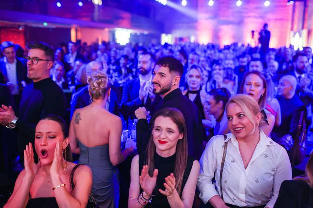 Zagreb: Cesarica gala party u Laubi na kojoj su dodijeljene glazbene nagrade Cesarica