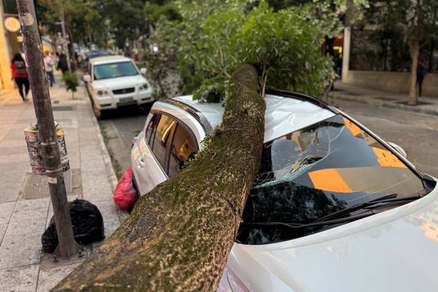 Aftermath of heavy rains in Sao Paulo