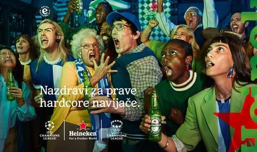 Heineken® nazdravlja pravim hardcore navijačima – nisu oni koji vam prvo padnu na pamet