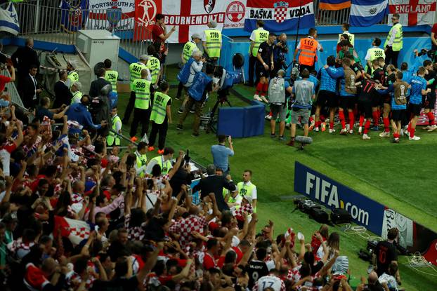 World Cup - Semi Final -  Croatia v England