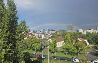FOTO Duga nad Zagrebom