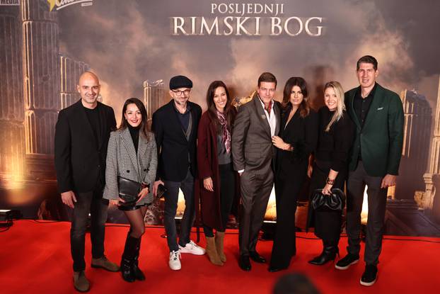 Zagreb: Premijera filma "Posljednji rimski bog" Domagoja Burića