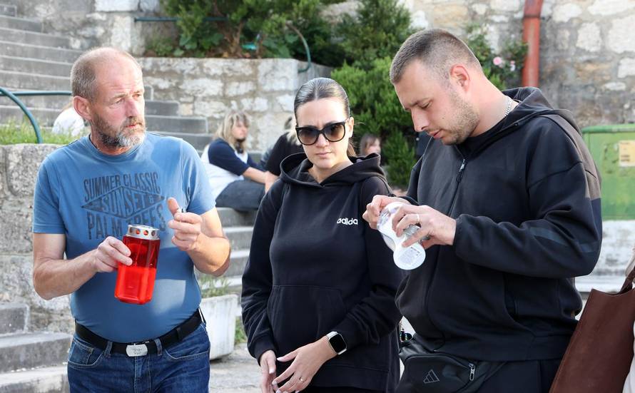 Drniš: Mirno okupljanje,prosvjed i molitva za ubijenog Luku Milovca