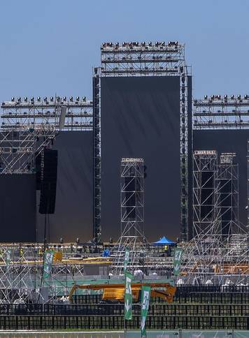 Zagreb: Radovi na hipodromu uo&ccaron;i koncerta Marka Perkovi&cacute;a Thompsona