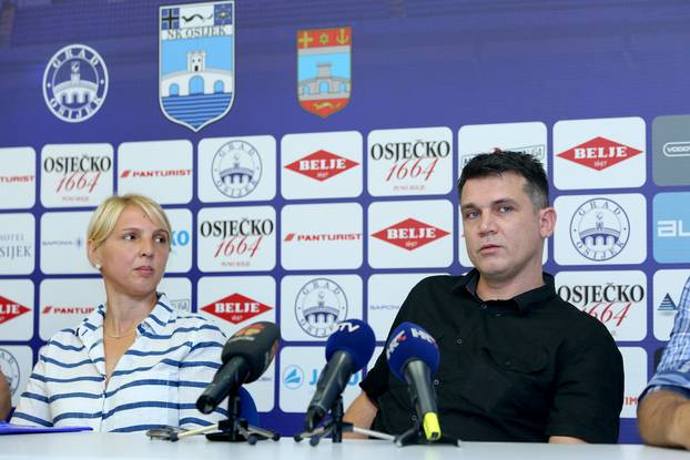 Osijek: Predstavljen novi trener NK Osijek