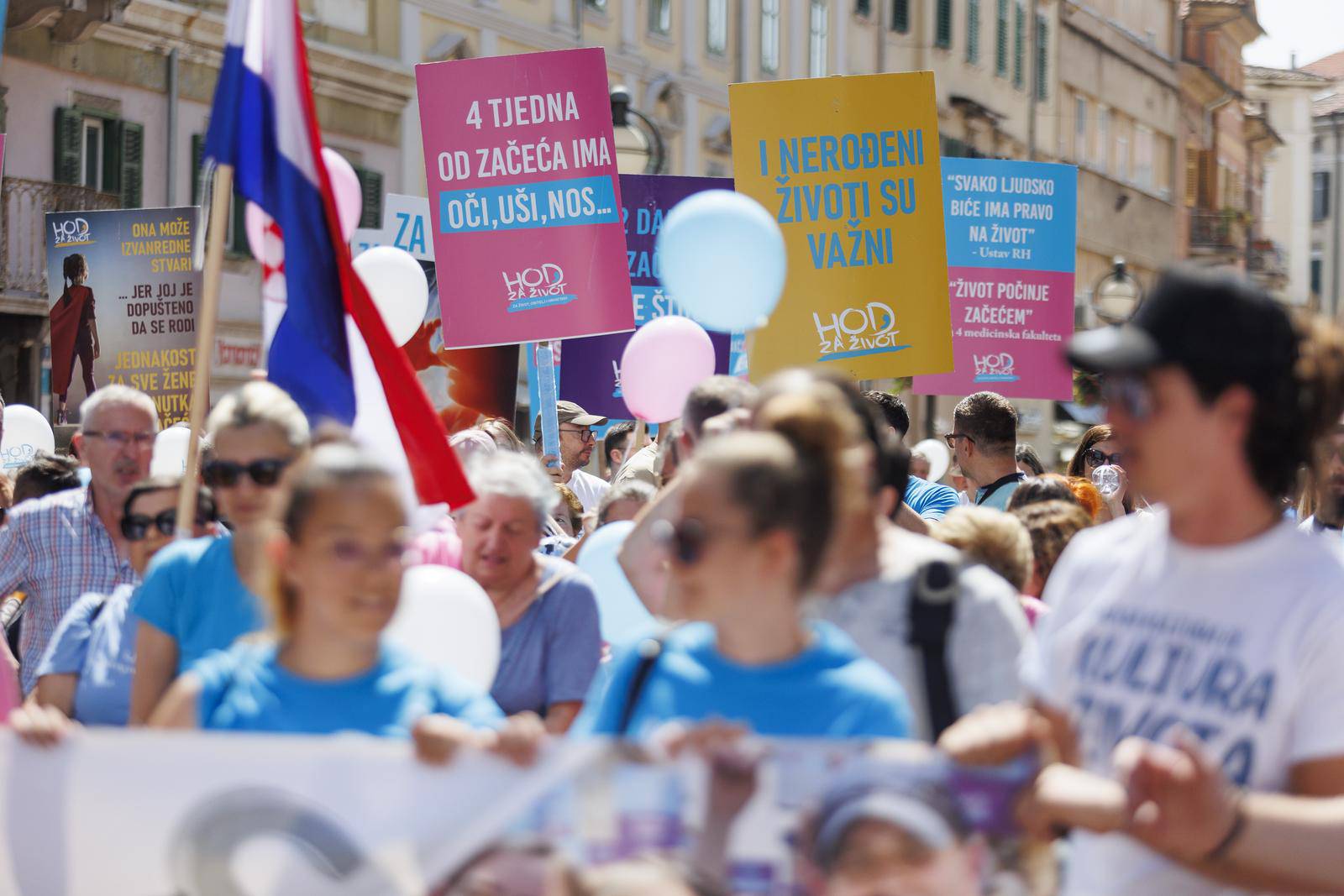 U Rijeci održan Hod za život pod nazivom "Život je zakon"