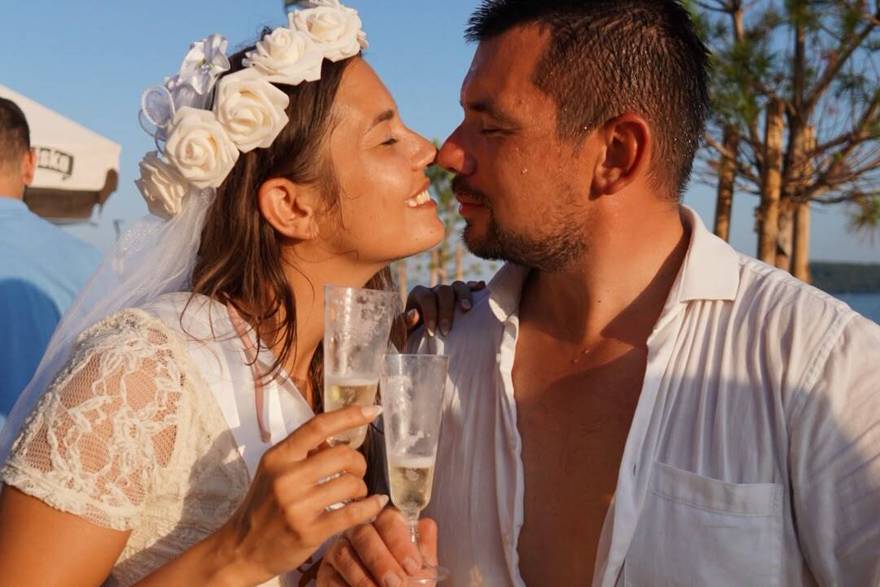 REKLA JE DA: Domagoj je zaprosio Valentinu na brodi&cacute;u. Fe&scaron;ta je trajala do sedam ujutro