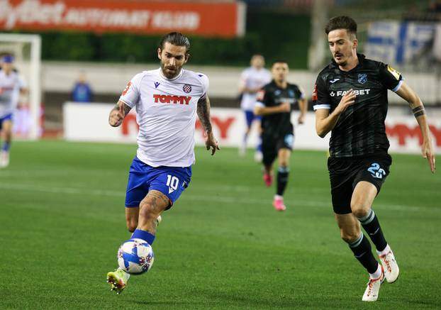 Split: Hajduk i Rijeka susreli se u utakmici 20. kola HNL-a 