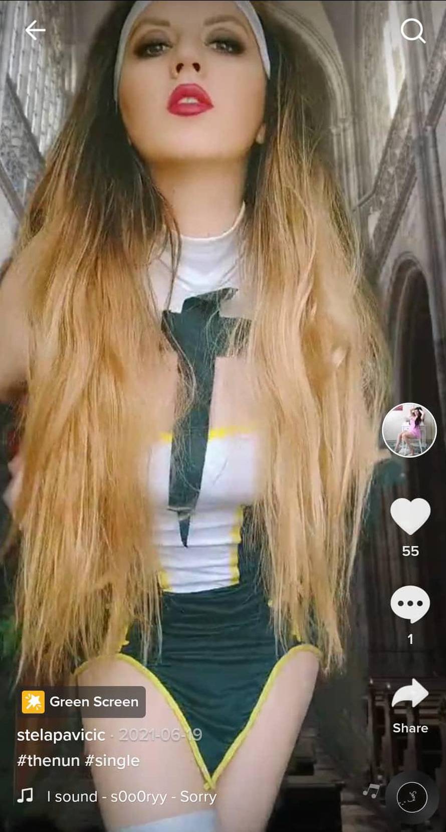 Stela iz 'Ljubav je na selu' je u kostimu časne 'išla' u katedralu