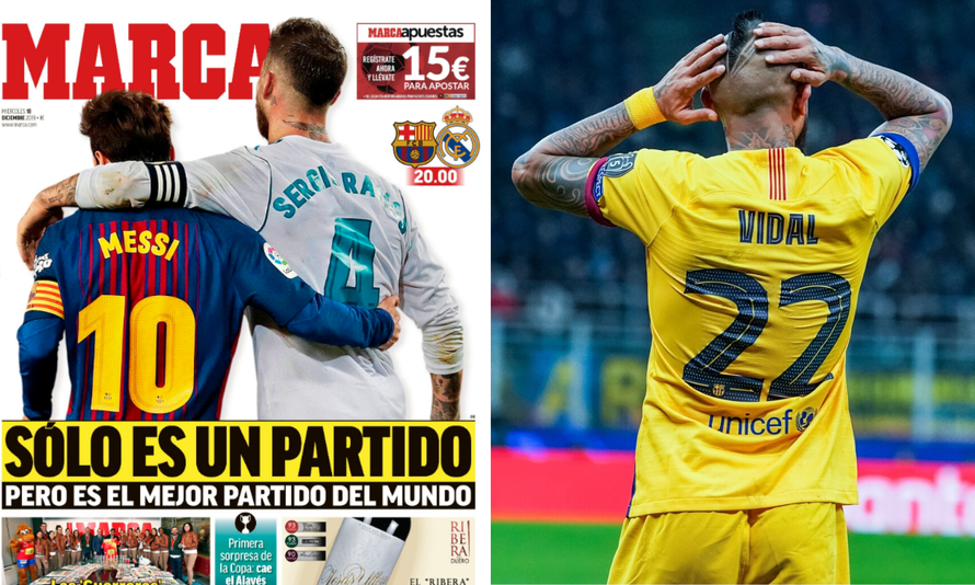 Barca ima frku pred El Clasico: Vidal očajan otišao s treninga!