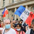 Prosvjedi u Francuskoj protiv covid potvrda, oko 215 skupova