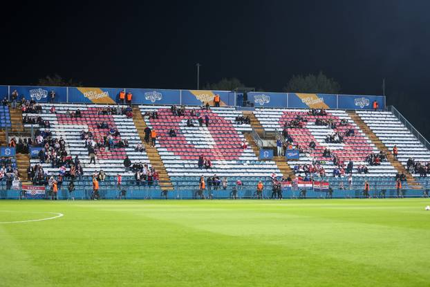Vara&zcaron;din: Atmosfera na tribinama tijekom susreta Hrvatske i Gibraltara u kvalifikacijama za FIFA Svjetsko prvenstvo