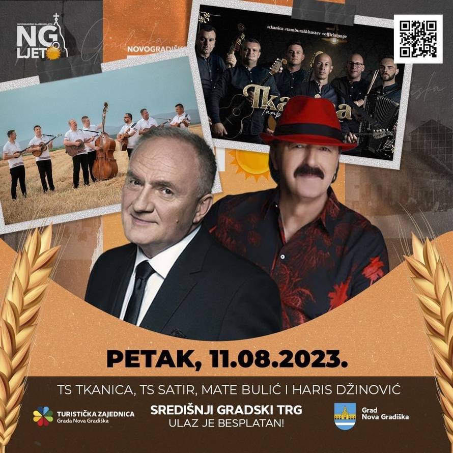 Zečić, Halid Bešlić, Džinović: Evo tko sve stiže na Novogradiško glazbeno ljeto u kolovozu...