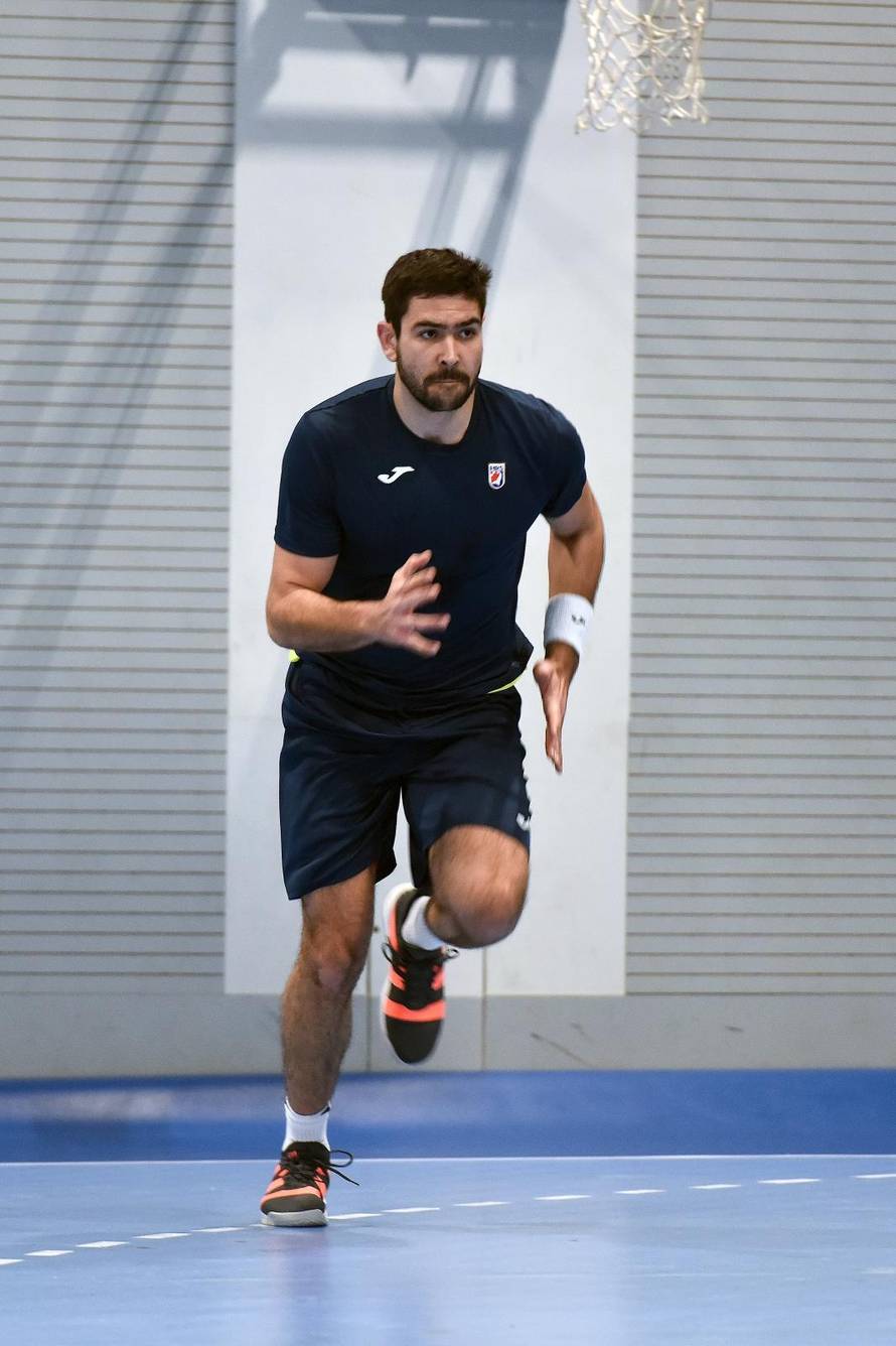 Poreč: Trening hrvatske rukometne reprezentacije