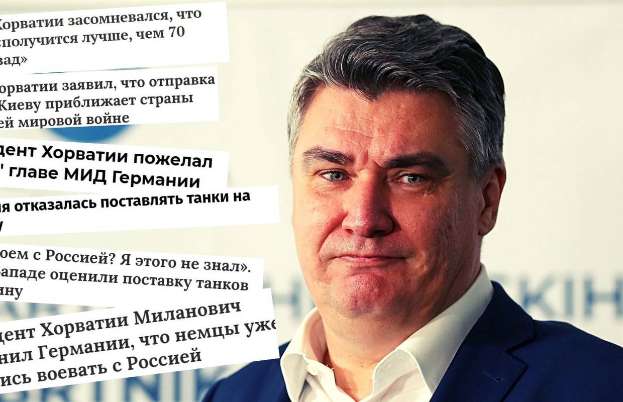 Ruski mediji 'slave' Milanovića: 'Nije za isporuku tenkova Kijevu i nije rob. Nijemci su ga šokirali'