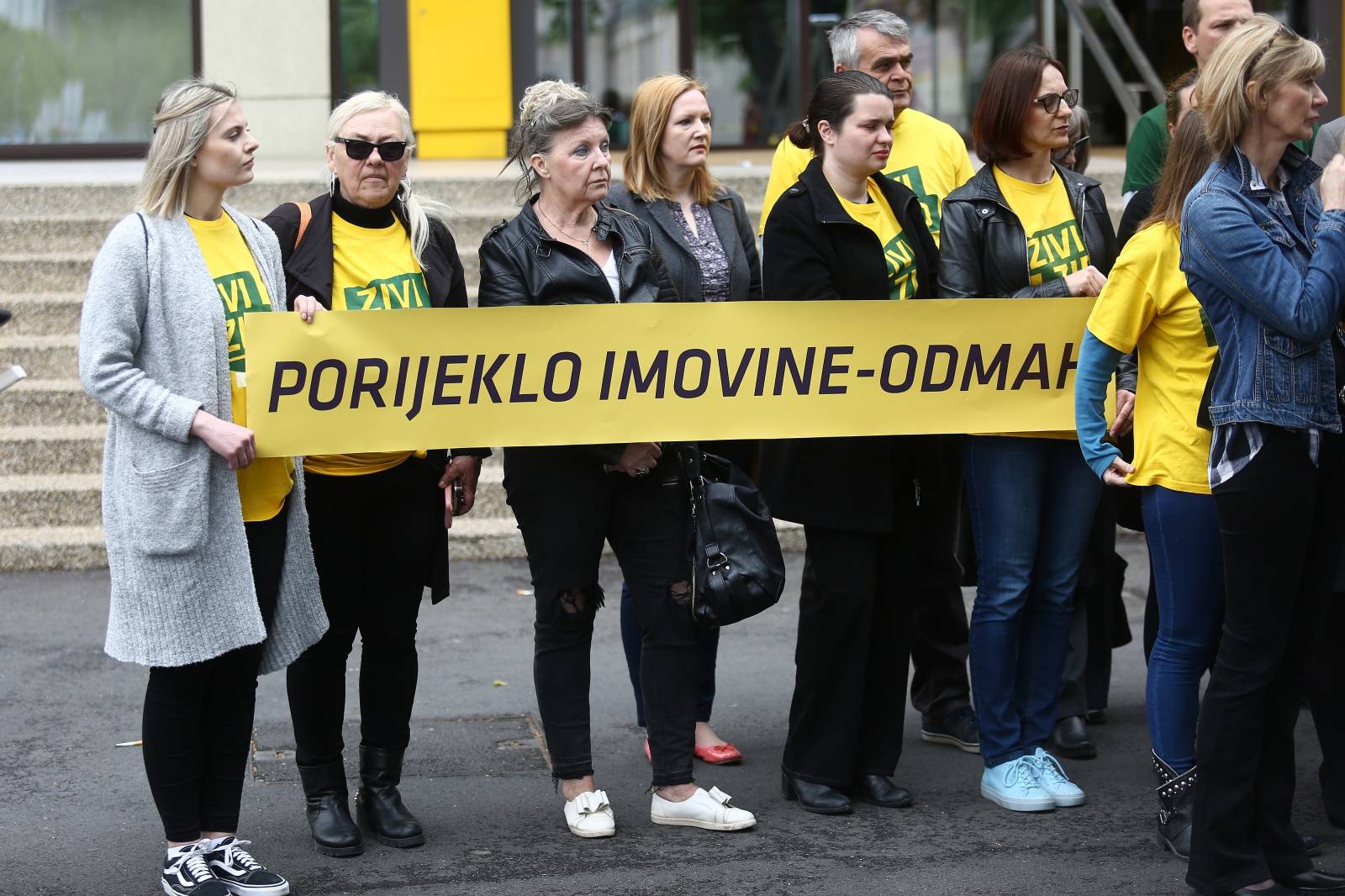 Zagreb:  Å½ivi zid predstavio svoju Ã¨etvrtu toÃ¨ku programa