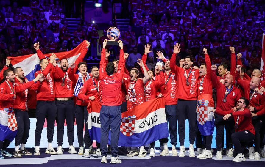 Dodjela medalja hrvatskoj rukometnoj reprezentaciji