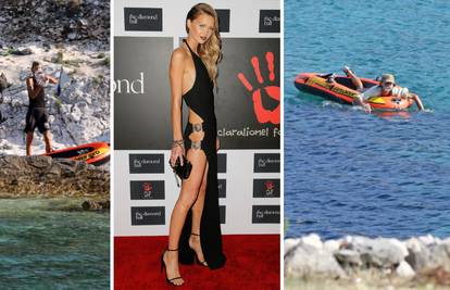FOTO Bogata manekenka (30) umislila da je otok njezin: 'Ovo je Hrvatska, mogu što hoću'