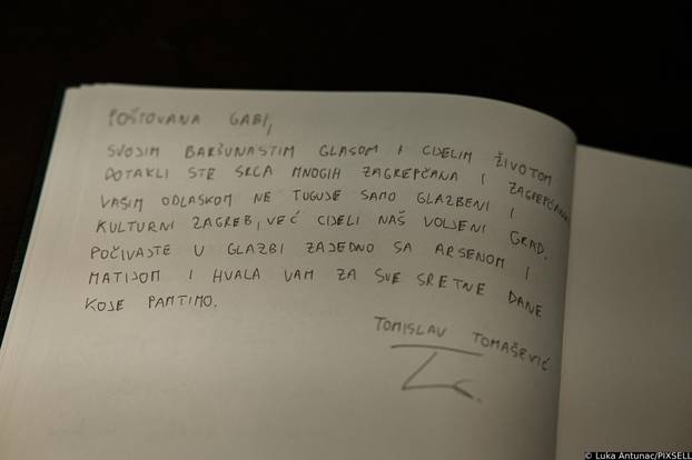 Zagreb: Održana komemoracija za Gabi Novak 