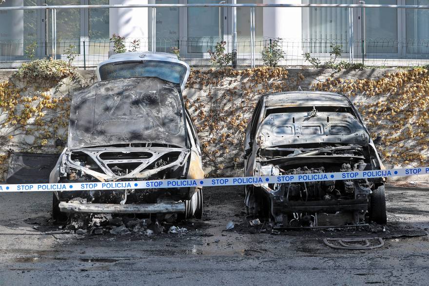 Požar auta u Zagrebu