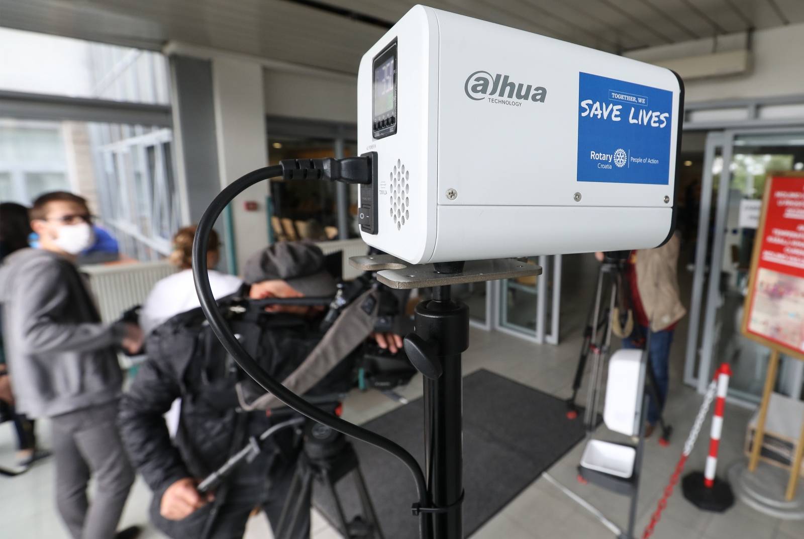 Zagreb: U KBC Zagreb postavljene termalne kamere za detektiranje temperature