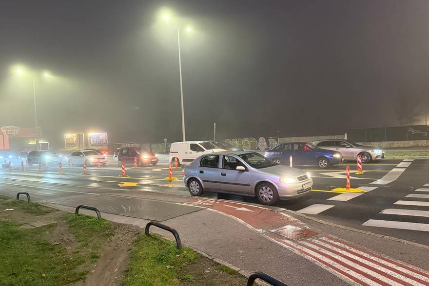 Stanje u prometu oko Vjesnika