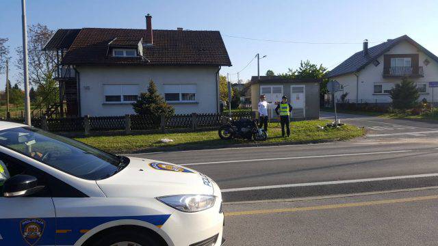 Teška nesreća u Koprivnici: Motociklista prevezli u bolnicu