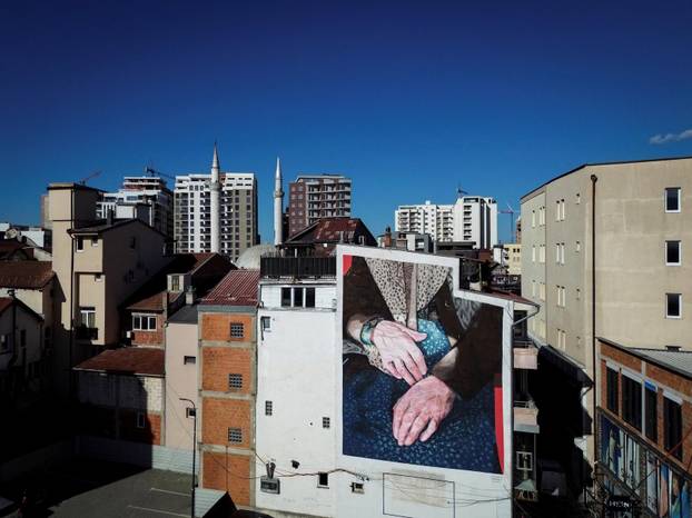 Mural festival, in Kosovo