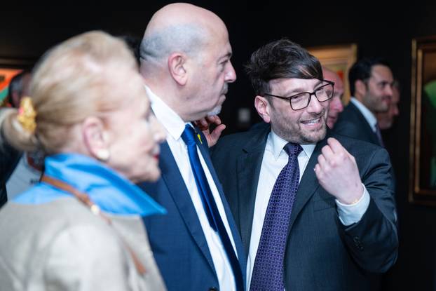 Zagreb: Svečno otvorena izložba "Od boemstva do vječnosti“, sa stotinjak umjetničkih djela iz mostarske galerije The Hub of Fine Art