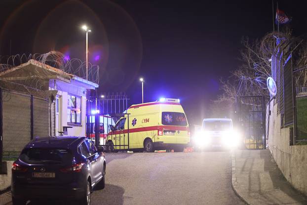 U splitskom zatvoru danas je u večernjim satima izbio požar