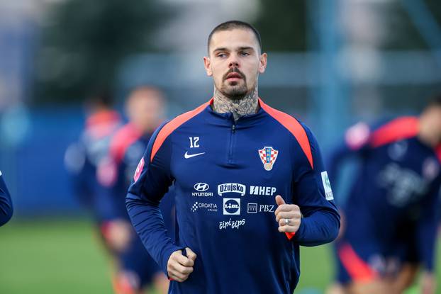 Zagreb: Trening hrvatske nogometne repreznetacije