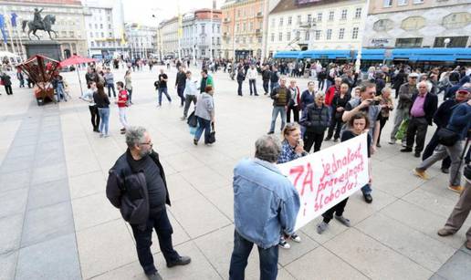 Propao marš protiv 'šatoraša': Gotovo nikog na antiprosvjedu