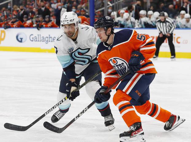 NHL: Seattle Kraken at Edmonton Oilers